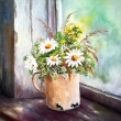 Nostalgie, olej 60x60, PROD�NO