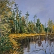 U jez�rka, olej 50x90
