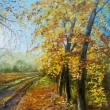 U Pod�ejku , olej 50x70