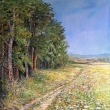 Cesta k domovu, olej 80x90