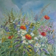 Romantick, olej 70x70, zamluveno