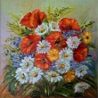 Kytice pro poten, olej 40x40, zamluveno
