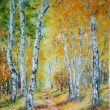 V b�ezov�m h�ji, olej 50x70 - alla prima