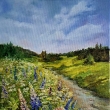 Ze �umavy, olej 40x50