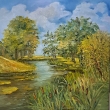Kdy� se v�e zazelen�, olej 50x50