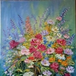 V z�plav� kv�t�, olej 60x80