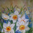 POZDRAV JARA, olej 40x50