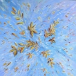 Ve v�tru, akryl 80x80